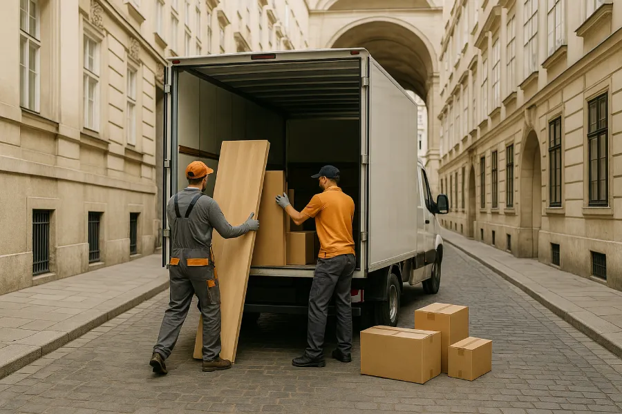 Entrümpelung-Service Wien – Einsatz vor Ort